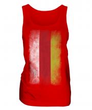 South Ossetia Faded Flag Ladies Vest