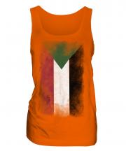 Sudan Faded Flag Ladies Vest