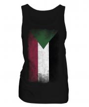 Sudan Faded Flag Ladies Vest