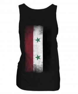 Syria Faded Flag Ladies Vest