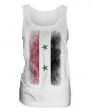 Syria Faded Flag Ladies Vest