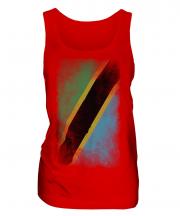 Tanzania Faded Flag Ladies Vest