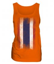 Thailand Faded Flag Ladies Vest