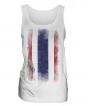 Thailand Faded Flag Ladies Vest