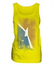 Tierra Del Fuego Province Faded Flag Ladies Vest