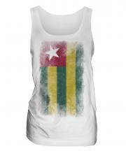 Togo Faded Flag Ladies Vest