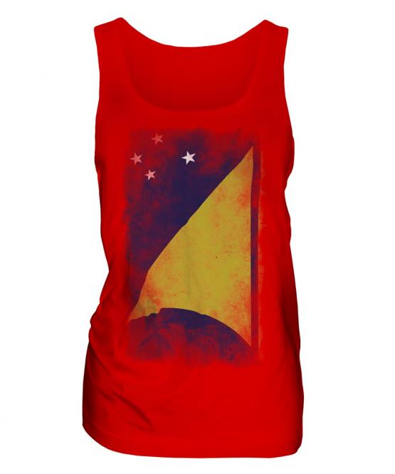 Tokelau Faded Flag Ladies Vest