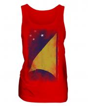 Tokelau Faded Flag Ladies Vest