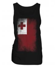 Tonga Faded Flag Ladies Vest