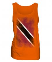 Trinidad And Tobago Faded Flag Ladies Vest