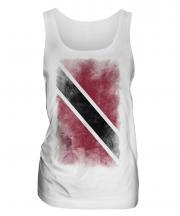 Trinidad And Tobago Faded Flag Ladies Vest