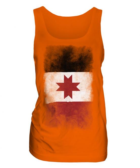 Udmurtia Faded Flag Ladies Vest