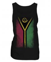 Vanuatu Faded Flag Ladies Vest