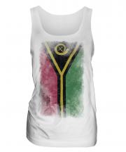 Vanuatu Faded Flag Ladies Vest