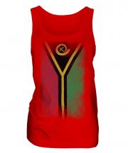 Vanuatu Faded Flag Ladies Vest