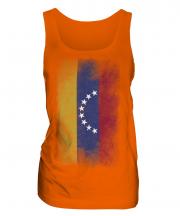 Venezuela Faded Flag Ladies Vest