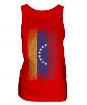 Venezuela Faded Flag Ladies Vest