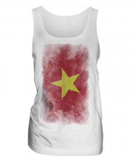 Vietnam Faded Flag Ladies Vest