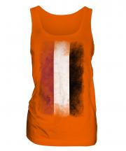 Yemen Faded Flag Ladies Vest