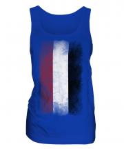 Yemen Faded Flag Ladies Vest