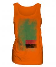 Zambia Faded Flag Ladies Vest