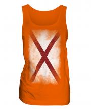 Alabama State Faded Flag Ladies Vest