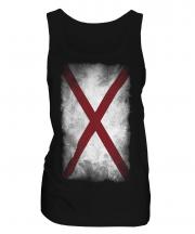 Alabama State Faded Flag Ladies Vest