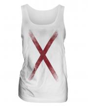 Alabama State Faded Flag Ladies Vest