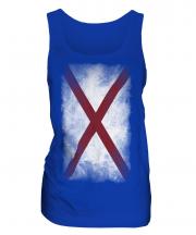 Alabama State Faded Flag Ladies Vest