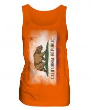 California State Faded Flag Ladies Vest