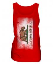 California State Faded Flag Ladies Vest