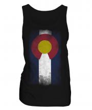 Colorado State Faded Flag Ladies Vest