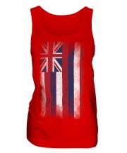 Hawaii State Faded Flag Ladies Vest