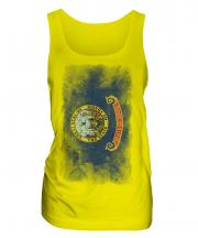 Idaho State Faded Flag Ladies Vest