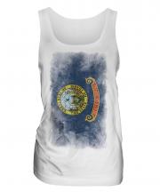 Idaho State Faded Flag Ladies Vest