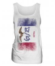 Iowa State Faded Flag Ladies Vest