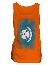 Louisiana State Faded Flag Ladies Vest