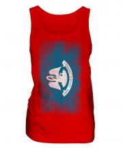 Louisiana State Faded Flag Ladies Vest