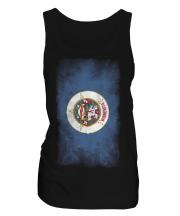 Minnesota State Faded Flag Ladies Vest
