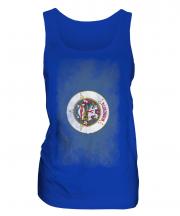 Minnesota State Faded Flag Ladies Vest
