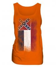 Mississippi State Faded Flag Ladies Vest