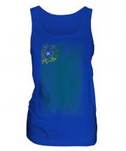 Nevada State Faded Flag Ladies Vest