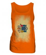 New Jersey State Faded Flag Ladies Vest