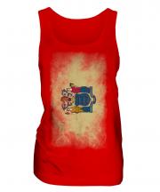New Jersey State Faded Flag Ladies Vest