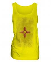 New Mexico State Faded Flag Ladies Vest