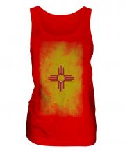 New Mexico State Faded Flag Ladies Vest