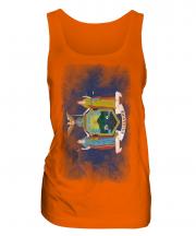 New York State Faded Flag Ladies Vest