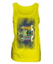 New York State Faded Flag Ladies Vest