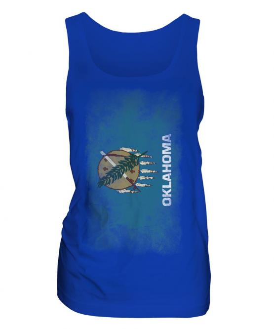 Oklahoma State Faded Flag Ladies Vest