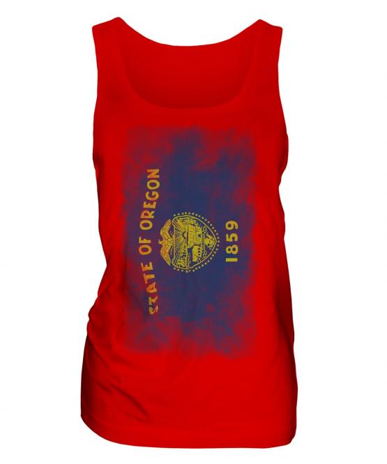 Oregon State Faded Flag Ladies Vest